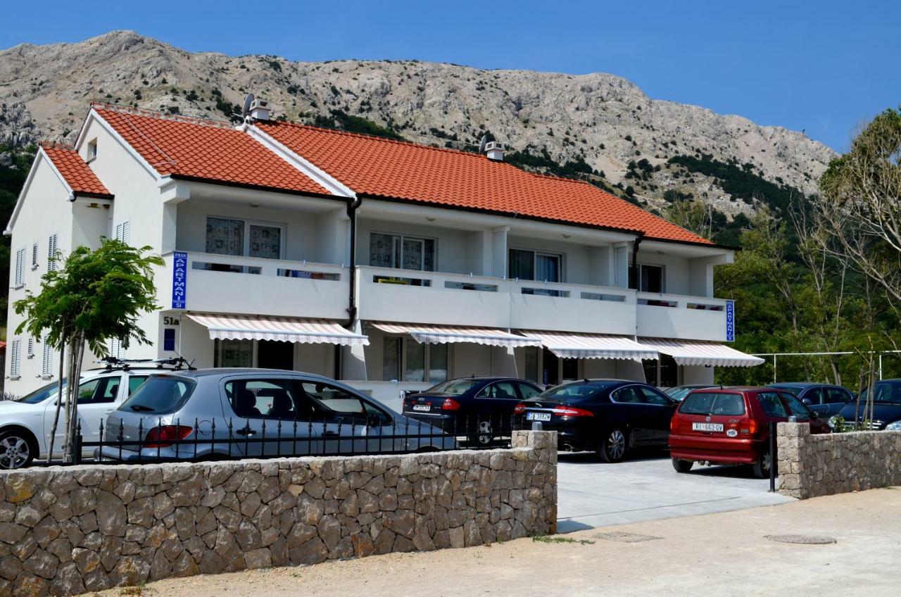 Apartments Fran I Baška Dış mekan fotoğraf